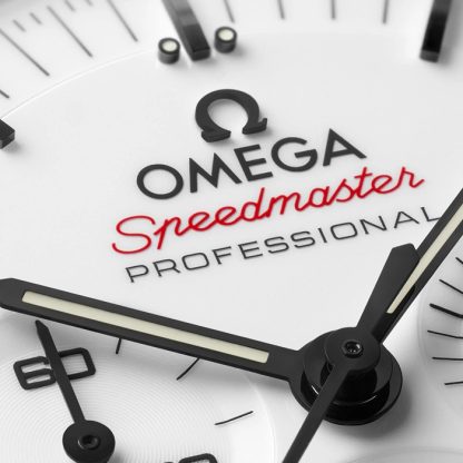 Omega Speedmaster Moonwatch Professional 42mm Mens Watch White Rubber O31032425004002 - Image 5
