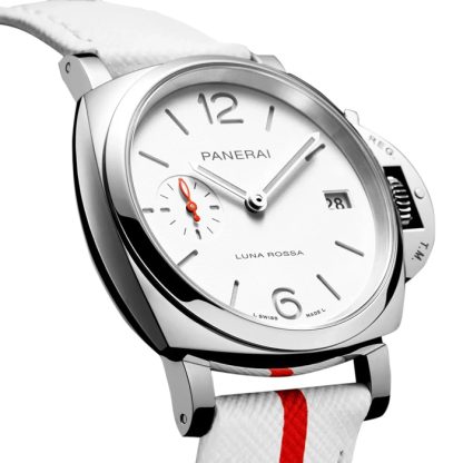 Panerai Luminor Due Luna Rossa 38mm Ladies Watch White PAM01378 - Image 2