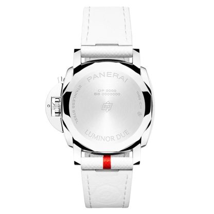 Panerai Luminor Due Luna Rossa 38mm Ladies Watch White PAM01378 - Image 4