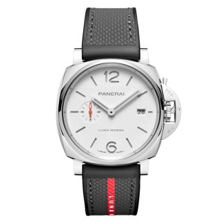 Panerai Luminor Due Luna Rossa 42mm Mens Watch White PAM01381