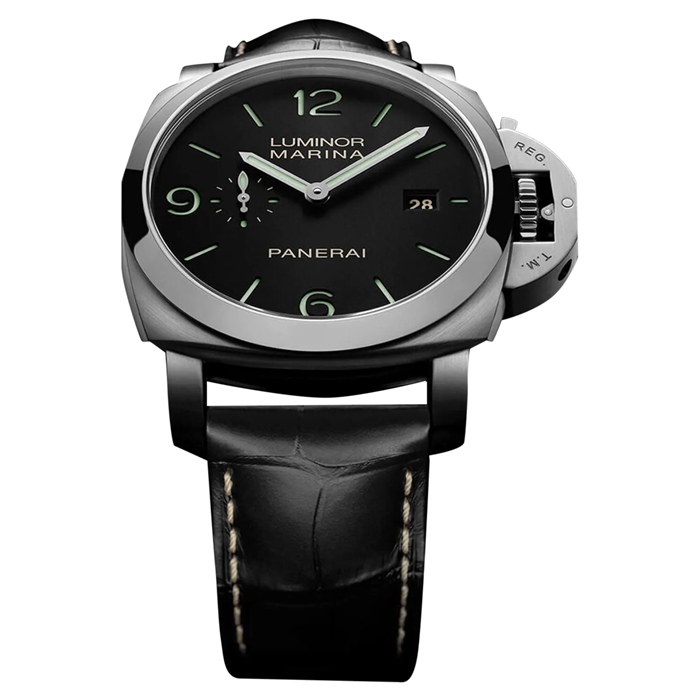 Panerai Luminor Marina 44mm Mens Watch Black PAM03312 - Image 2