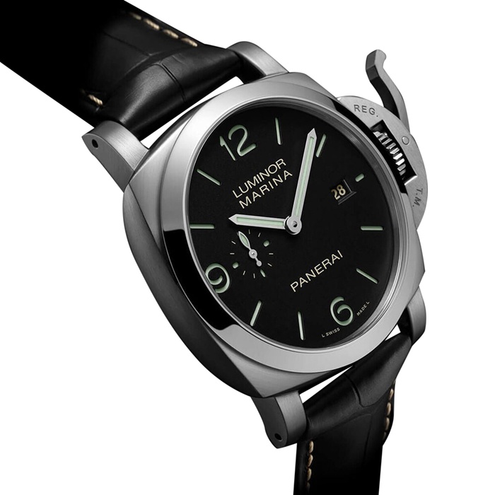 Panerai Luminor Marina 44mm Mens Watch Black PAM03312 - Image 3
