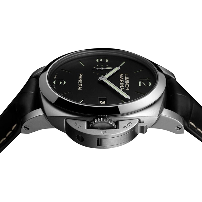 Panerai Luminor Marina 44mm Mens Watch Black PAM03312 - Image 4