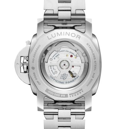 Panerai Luminor Marina 44mm Mens Watch Blue PAM03323 - Image 2