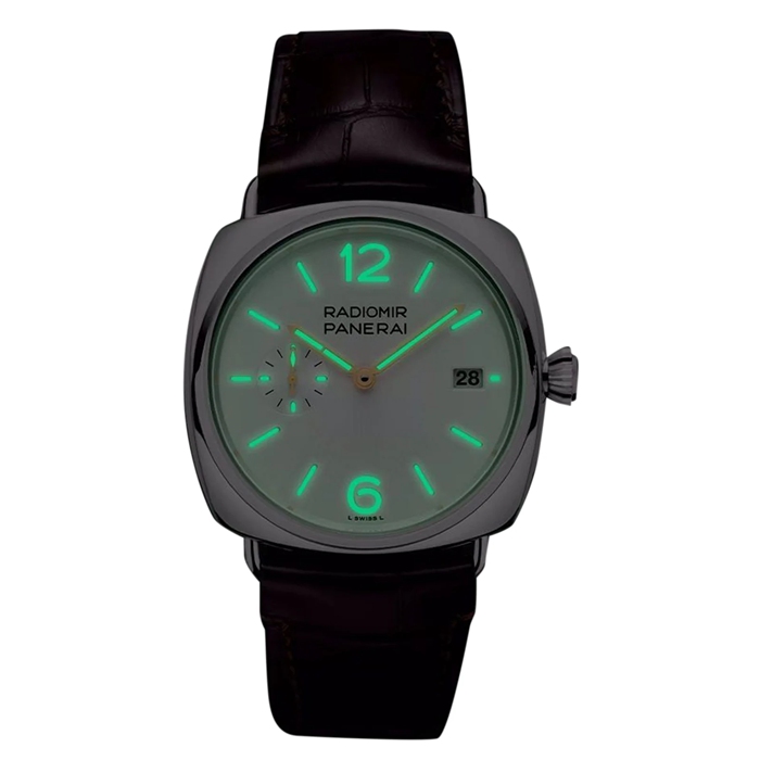 Panerai Radiomir Quaranta Automatic 40mm Mens Watch White PAM01570 - Image 3