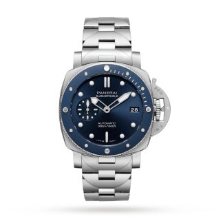 Panerai Submersible Blu Notte 42mm Mens Watch PAM02068