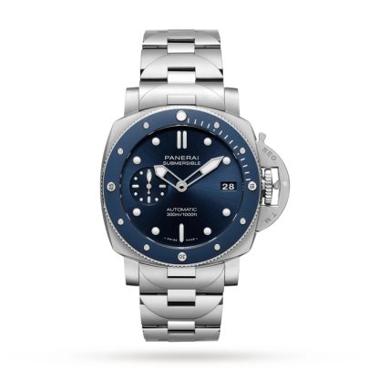 Panerai Submersible Blu Notte 42mm Mens Watch PAM02068