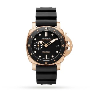Panerai Submersible Goldtech 42mm Mens Watch PAM02164