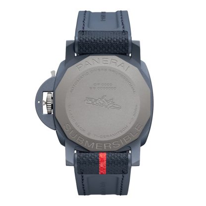 Panerai Submersible QuarantaQuattro Luna Rossa Ti-Ceramitech 44mm Mens Watch Blue PAM01466 - Image 2