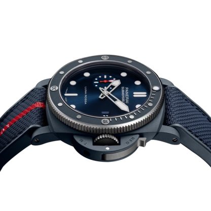 Panerai Submersible QuarantaQuattro Luna Rossa Ti-Ceramitech 44mm Mens Watch Blue PAM01466 - Image 3
