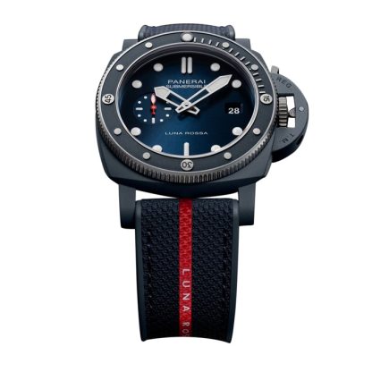 Panerai Submersible QuarantaQuattro Luna Rossa Ti-Ceramitech 44mm Mens Watch Blue PAM01466 - Image 4