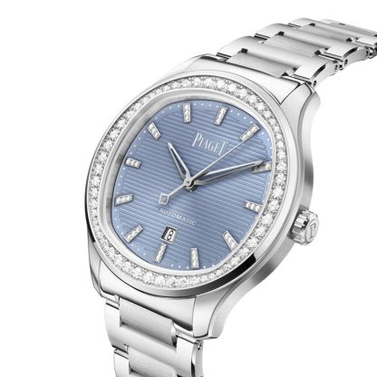 Piaget Polo Date 36mm Ladies Watch Blue G0A47027 - Image 2
