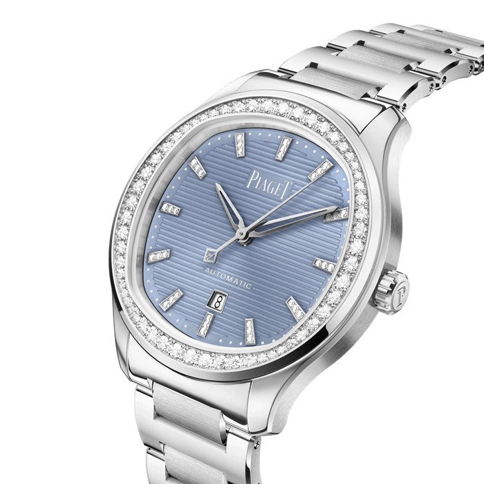 Piaget Polo Date 36mm Ladies Watch Blue G0A47027 - Image 2