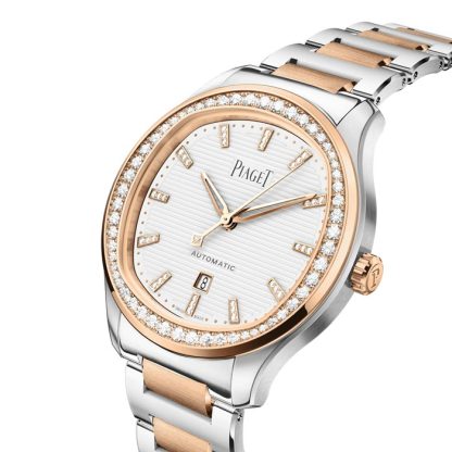 Piaget Polo Date 36mm Ladies Watch White G0A48026 - Image 2
