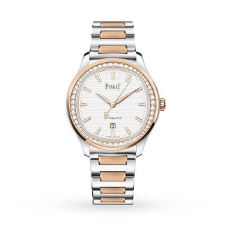 Piaget Polo Date 36mm Ladies Watch White G0A48026