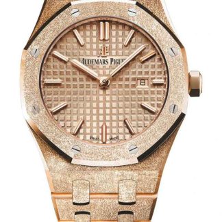 Replica Audemars Piguet Royal Oak Frosted Gold Quartz Gold 67653OR.GG.1263OR.02