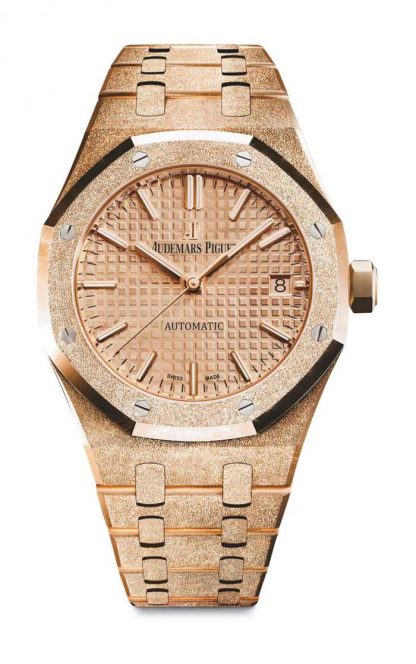 Replica Audemars Piguet Royal Oak Frosted Gold Selfwinding Gold 15454OR.GG.1259OR.03