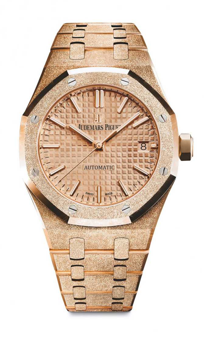 Replica Audemars Piguet Royal Oak Frosted Gold Selfwinding Gold 15454OR.GG.1259OR.03