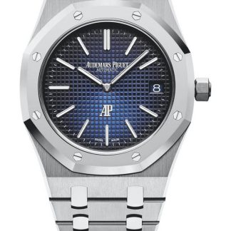 Replica Audemars Piguet Royal Oak Jumbo Extra-Thin Blue 15202IP.OO.1240IP.01