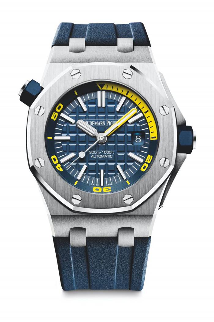 Replica Audemars Piguet Royal Oak Offshore Diver Blue 15710ST.OO.A027CA.01