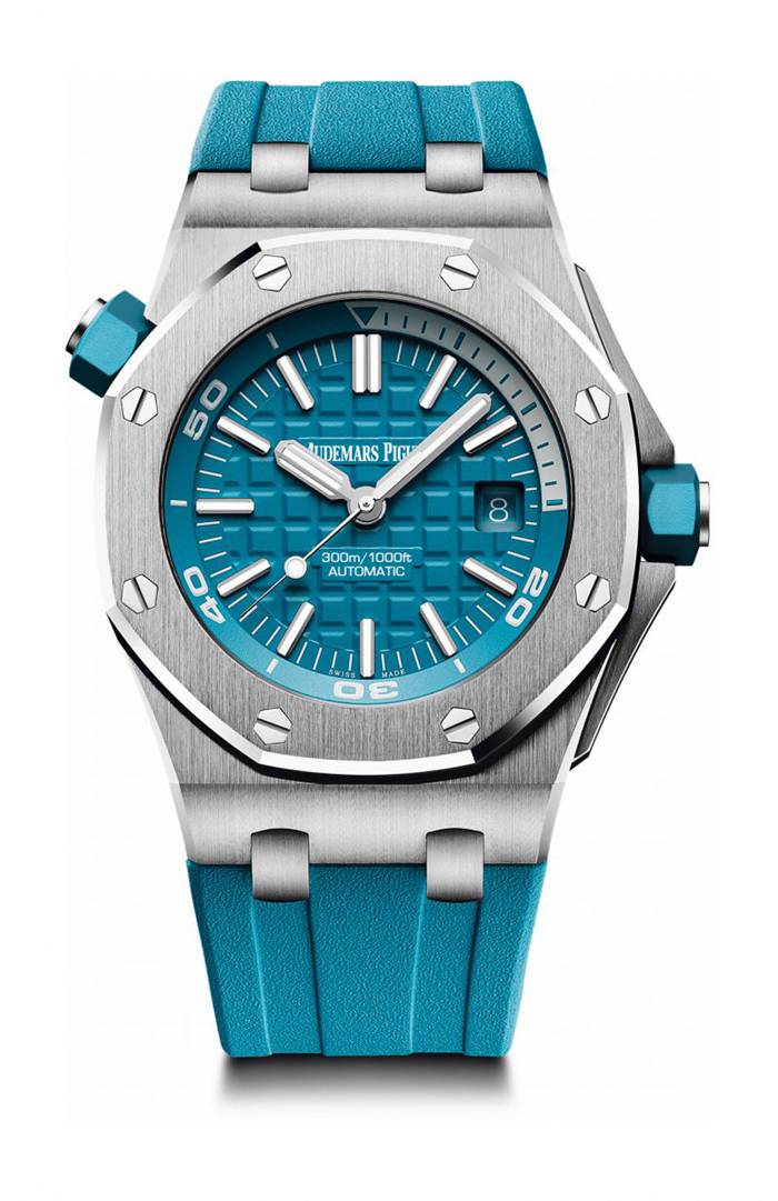 Replica Audemars Piguet Royal Oak Offshore Diver Blue 15710ST.OO.A032CA.01