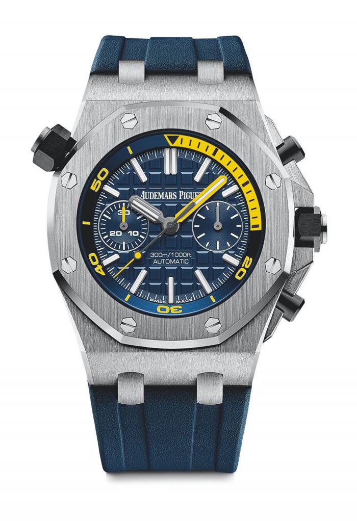 Replica Audemars Piguet Royal Oak Offshore Diver Chronograph Blue 26703ST.OO.A027CA.01