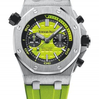 Replica Audemars Piguet Royal Oak Offshore Diver Chronograph Green 26703ST.OO.A038CA.01