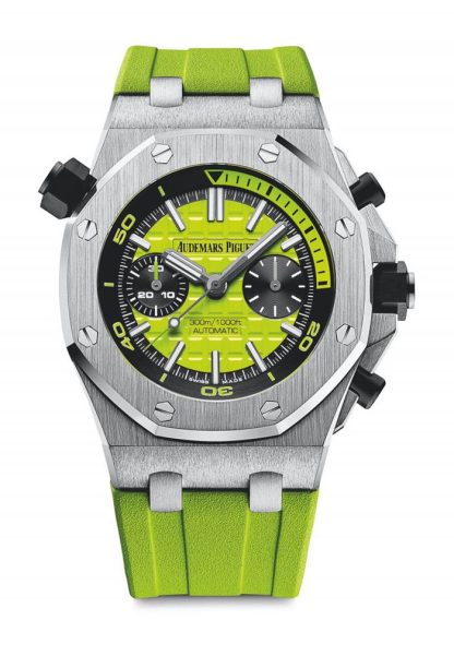 Replica Audemars Piguet Royal Oak Offshore Diver Chronograph Green 26703ST.OO.A038CA.01