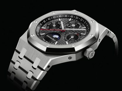 Replica Audemars Piguet Royal Oak Perpetual Calendar Gray 26609TI.OO.1220TI.01 - Image 5