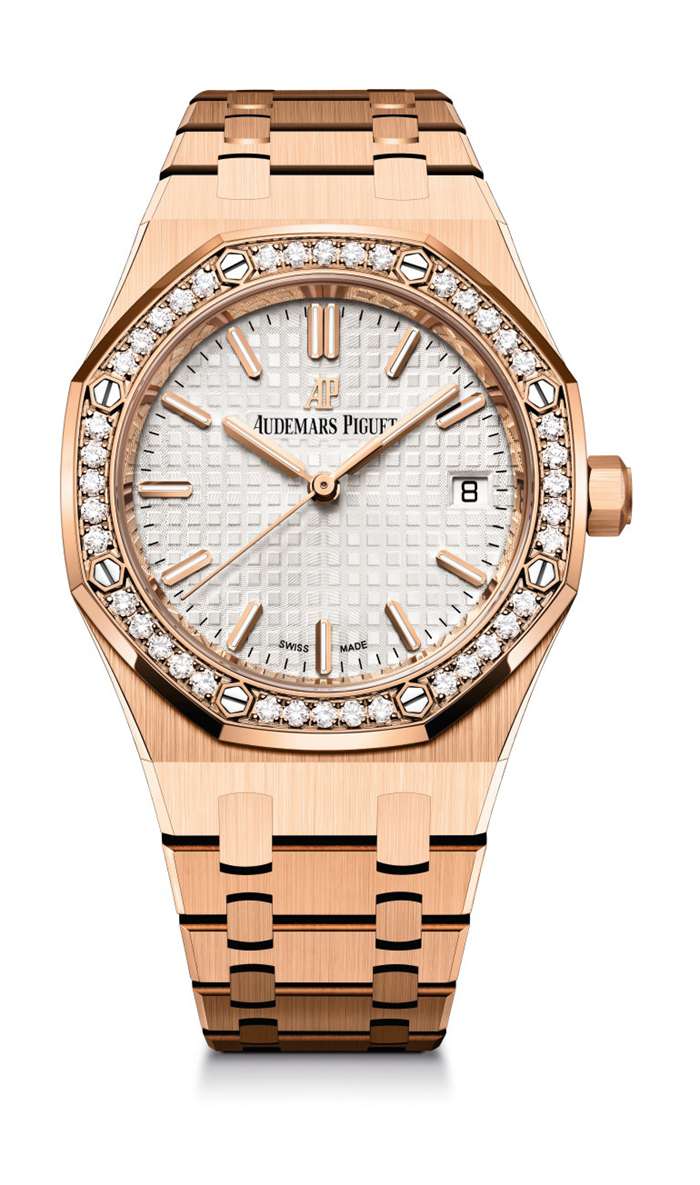Replica Audemars Piguet Royal Oak Selfwinding Silver 77351OR.ZZ.1261OR.01