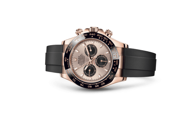 Replica Rolex Cosmograph Daytona Oyster 40 mm Everose gold 116515LN - Image 2