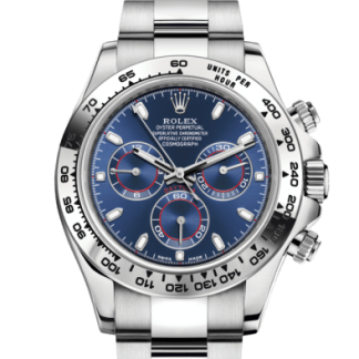 Replica Rolex Cosmograph Daytona Oyster 40 mm white gold 116509