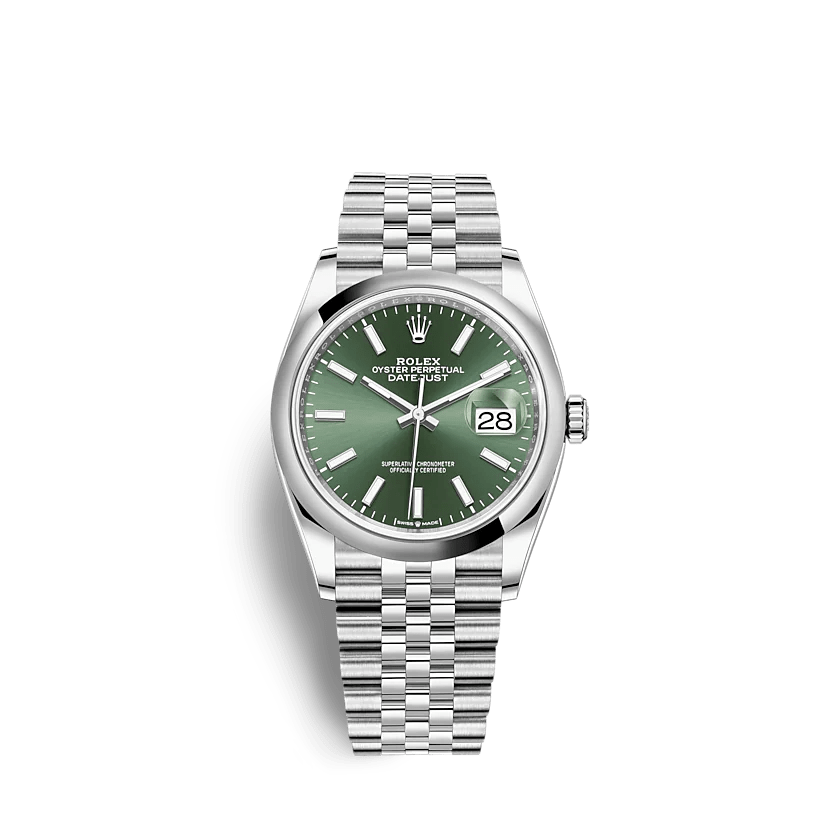 Replica Rolex Datejust 126200 36mm Mint green