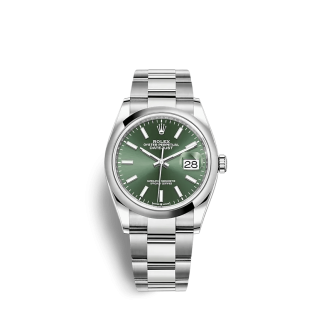 Replica Rolex Datejust 126200 36mm Mint green Oyster