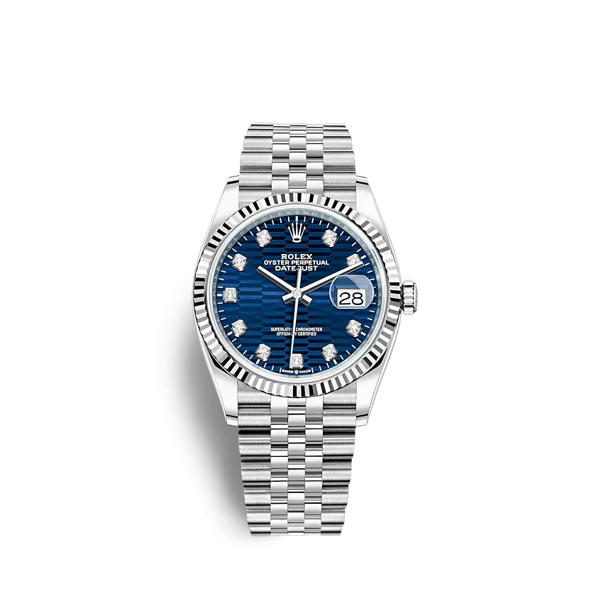 Replica Rolex Datejust 126234 36mm Bright blue