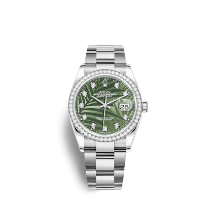 Replica Rolex Datejust 126284RBR 36mm Olive green