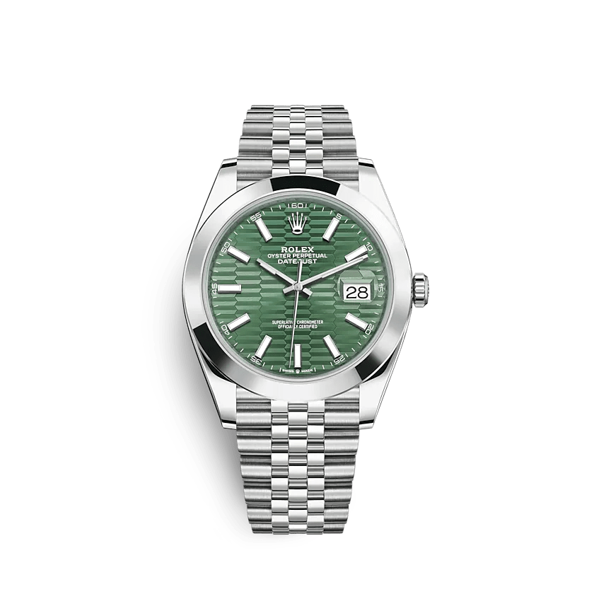 Replica Rolex Datejust 126300 41mm fluted motif Jubilee