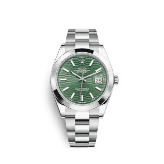 Replica Rolex Datejust 126300 41mm fluted motif Oyster