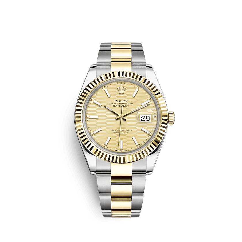 Replica Rolex Datejust 126333 41mm Golden Oyster