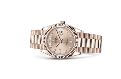 Replica Rolex Day-Date 36 Oyster 36 mm Everose gold 128235 - Image 2