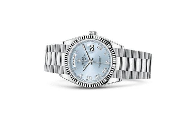 Replica Rolex Day-Date 36 Oyster 36 mm platinum 128236 - Image 2