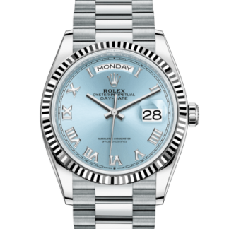 Replica Rolex Day-Date 36 Oyster 36 mm platinum 128236