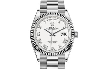 Replica Rolex Day-Date 36 Oyster 36 mm white gold 128239