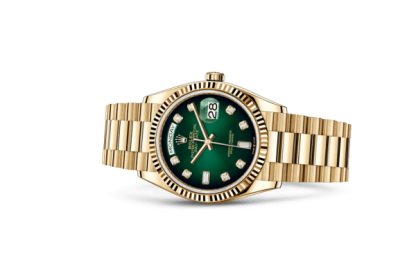 Replica Rolex Day-Date 36 Oyster 36 mm yellow gold 128238 - Image 2