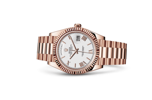 Replica Rolex Day-Date 40 Oyster 40 mm Everose gold 228235 - Image 2