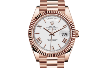 Replica Rolex Day-Date 40 Oyster 40 mm Everose gold 228235