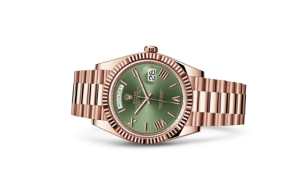 Replica Rolex Day-Date 40 Oyster 40 mm Everose gold 228235 - Image 2