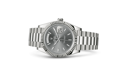 Replica Rolex Day-Date 40 Oyster 40 mm white gold 228239 - Image 2