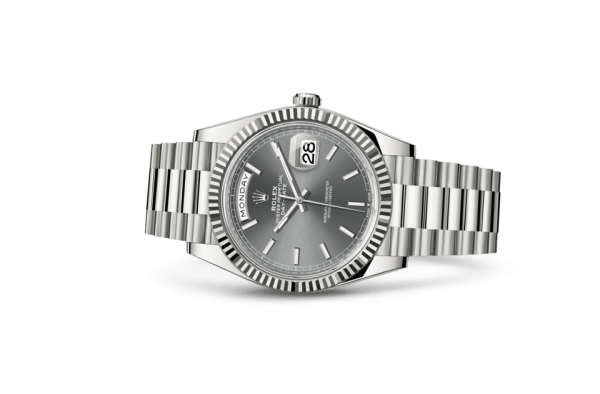 Replica Rolex Day-Date 40 Oyster 40 mm white gold 228239 - Image 2