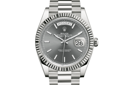 Replica Rolex Day-Date 40 Oyster 40 mm white gold 228239